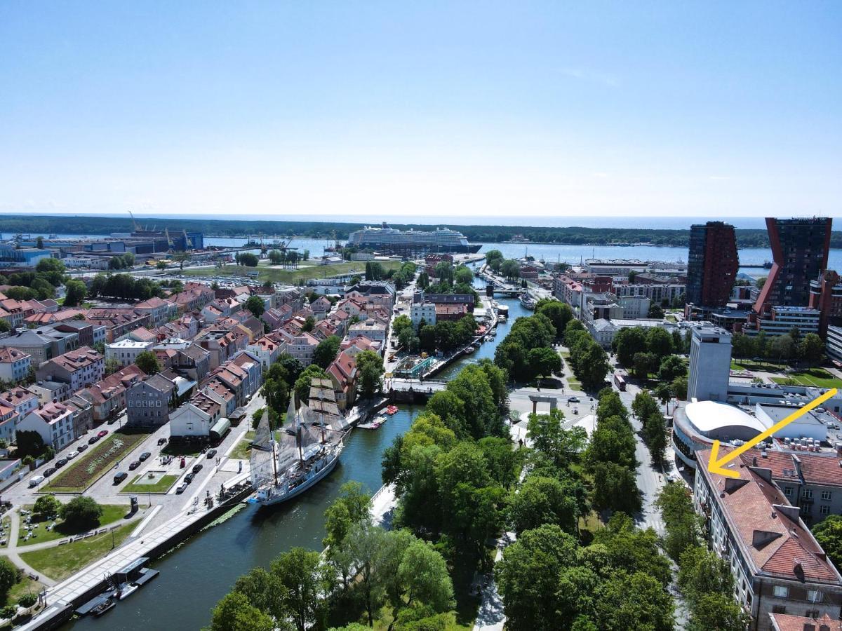 Great View Studio, Self Check In, Free Parking Klaipeda Exterior foto