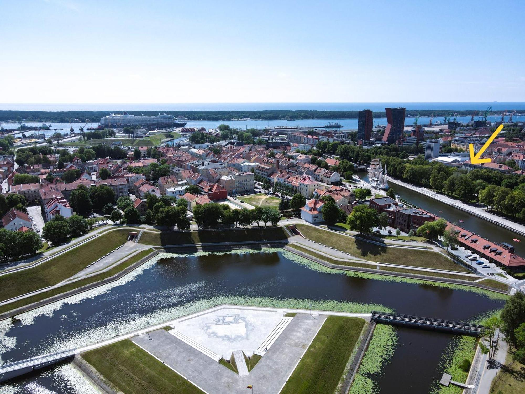 Great View Studio, Self Check In, Free Parking Klaipeda Exterior foto